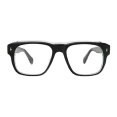 Square Black/Clear Eyeglasses