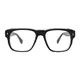 Square Black/Clear Eyeglasses