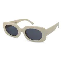 Rectangle White Sunglasses