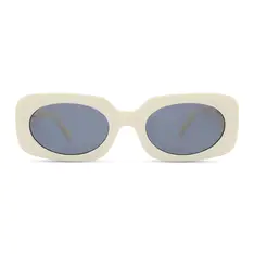 Rectangle White Sunglasses