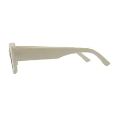 Rectangle White Sunglasses