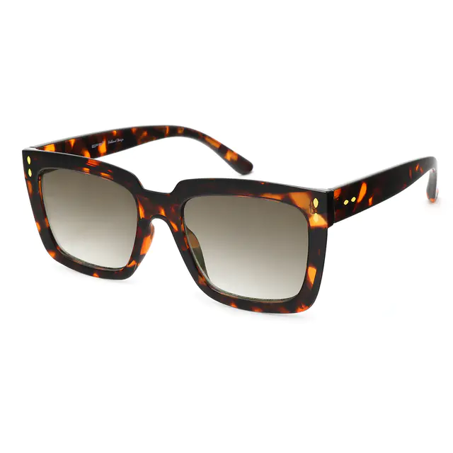 Square  Tortoiseshell Sunglasses