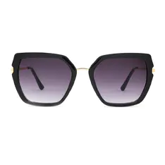 Geometric Black Sunglasses