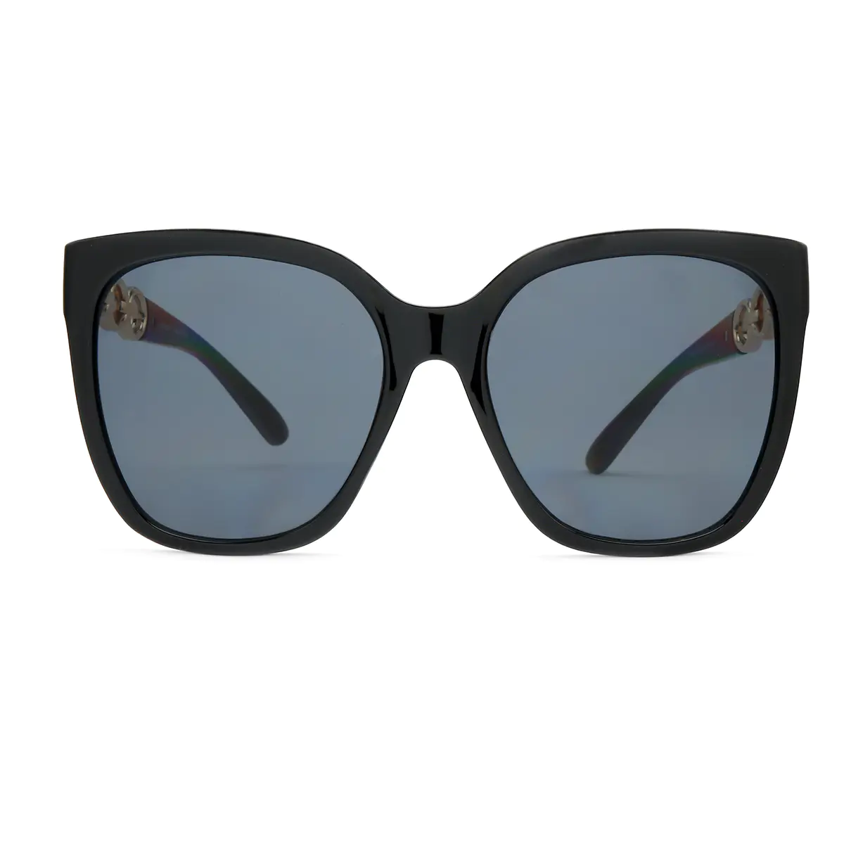 Geometric Black Sunglasses