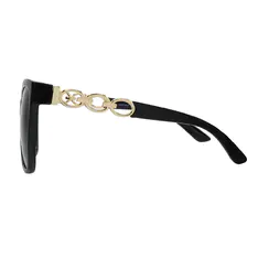 Geometric Black Sunglasses