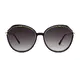 Oval Black Sunglasses