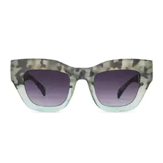 Cat-eye Green/Tortoiseshell Sunglasses