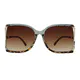 Square Tortoiseshell Sunglasses