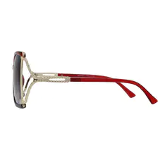 Square Red Sunglasses