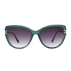 Cat-eye Green Sunglasses
