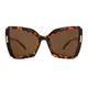 Square Tortoiseshell Sunglasses