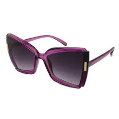 Square Purple Sunglasses