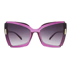 Square Purple Sunglasses