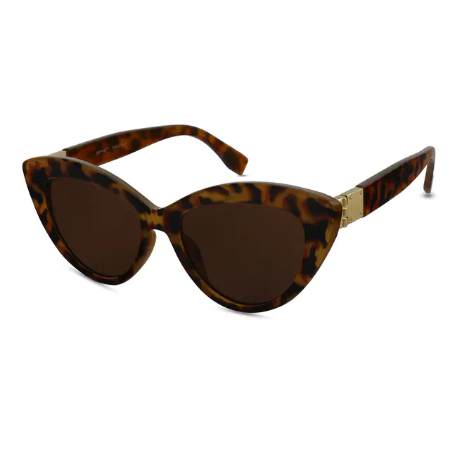 Cat-eye Tortoiseshell Sunglasses
