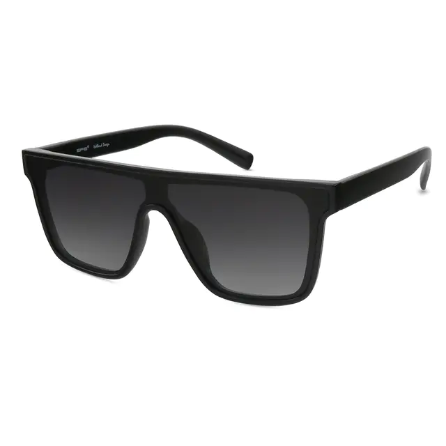 Square Black Sunglasses