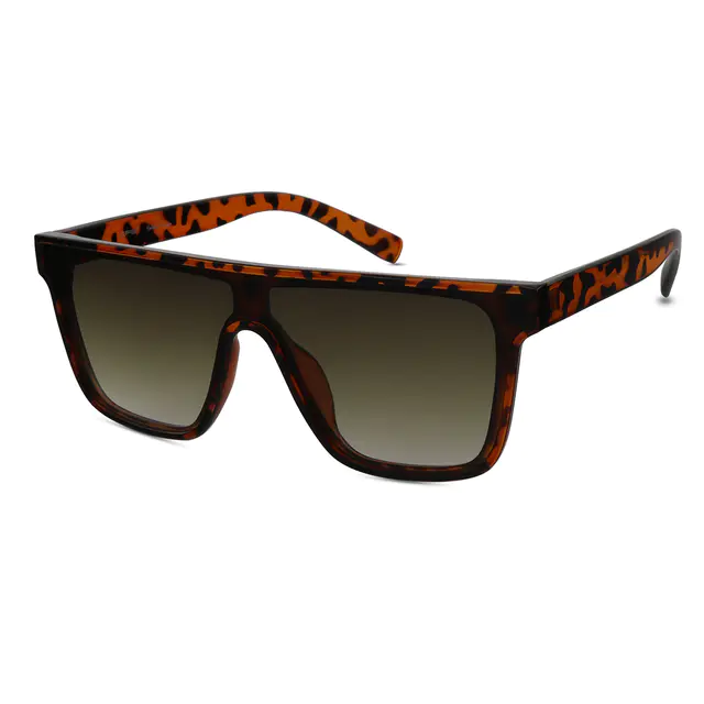 Square Tortoiseshell Sunglasses