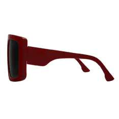 Square Red Sunglasses