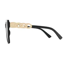 Square Black Sunglasses