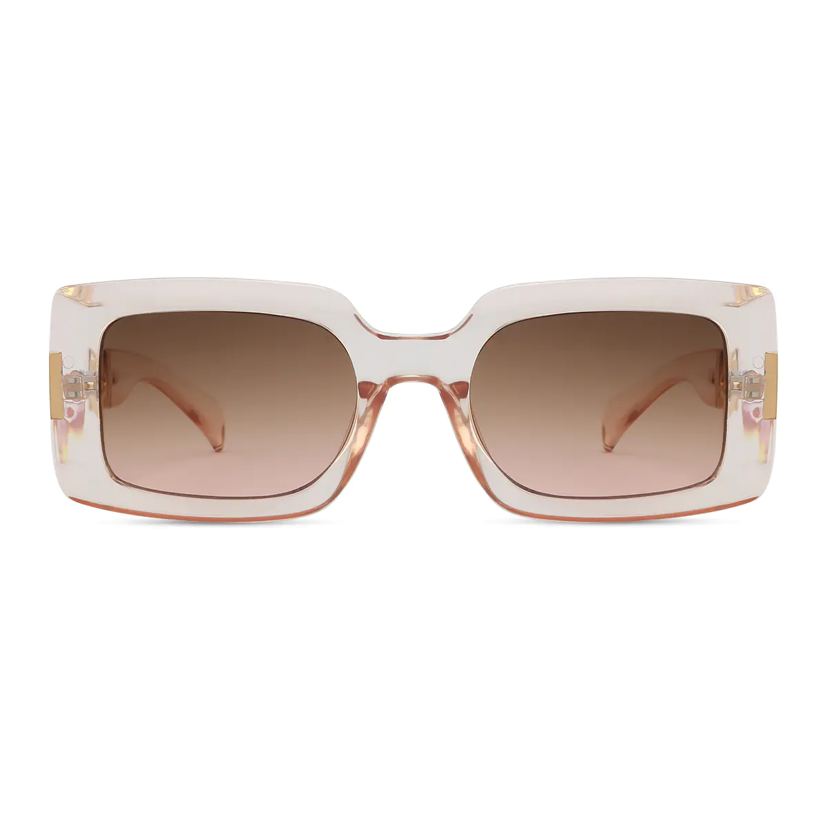 Rectangle Pink Sunglasses
