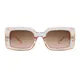 Rectangle Pink Sunglasses