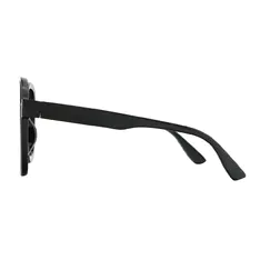 Round Black Sunglasses
