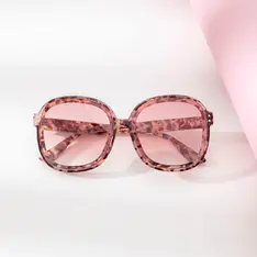 Round Tortoiseshell Sunglasses