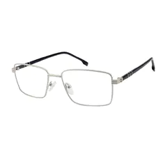 Rectangle Silver Eyeglasses