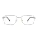Rectangle Silver Eyeglasses