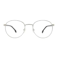 Oval Silver Eyeglasses