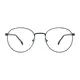 Oval Matte Blue Eyeglasses