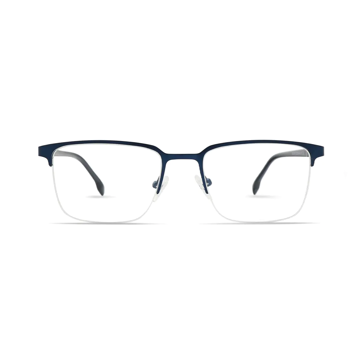 Rectangle Navy Blue Eyeglasses