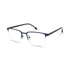 Rectangle Navy Blue Eyeglasses