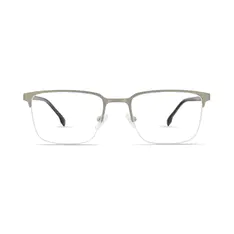 Rectangle Silver Eyeglasses