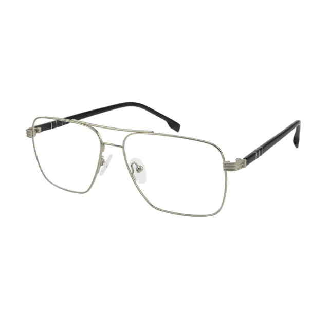 Aviator Silver Eyeglasses