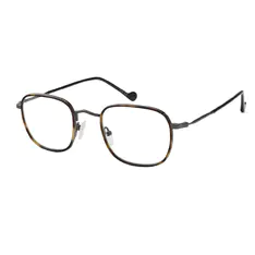 Rectangle Tortoiseshell Eyeglasses