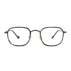 Rectangle Tortoiseshell Eyeglasses