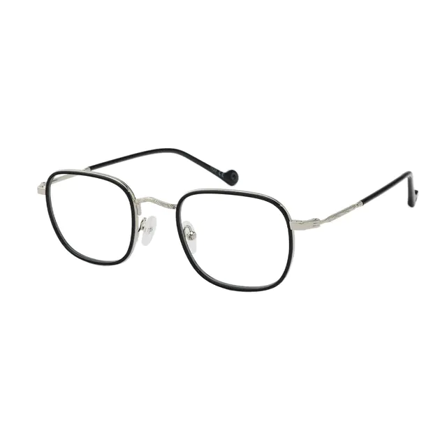 Square Black Eyeglasses