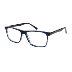 Rectangle Blue Eyeglasses