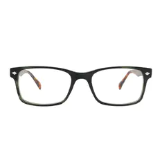 Rectangle Green Eyeglasses
