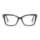 Rectangle Tortoiseshell Eyeglasses