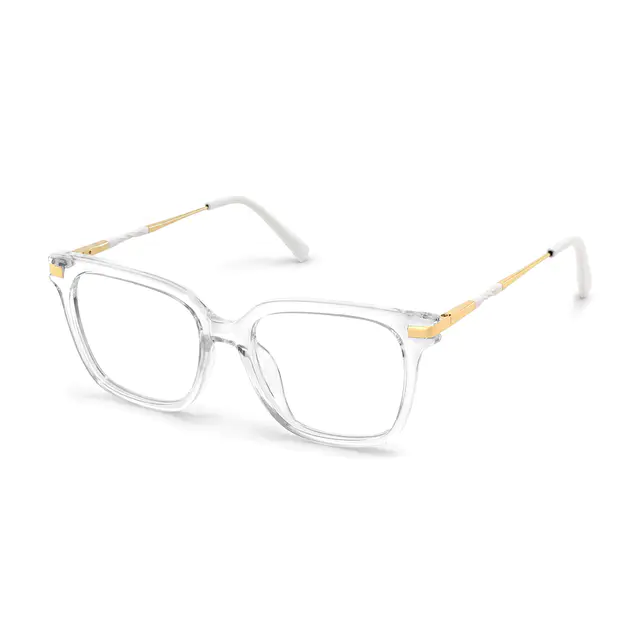 Square Clear Eyeglasses