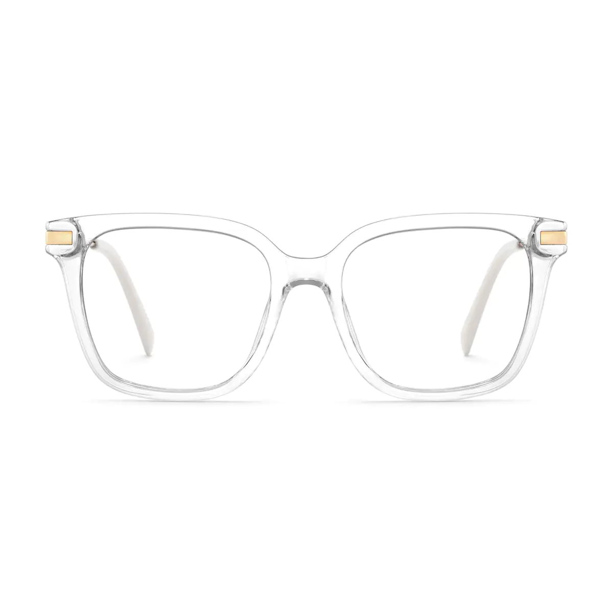 Square Clear Eyeglasses