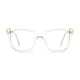 Square Clear Eyeglasses