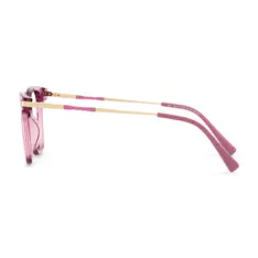 Square Pink Eyeglasses