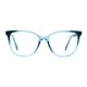 Square Gradient Green Eyeglasses