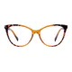 Oval Tortoiseshell Eyeglasses