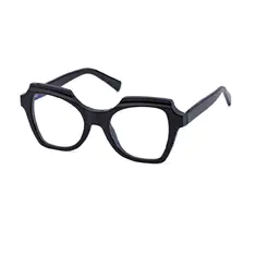 Square Black Eyeglasses