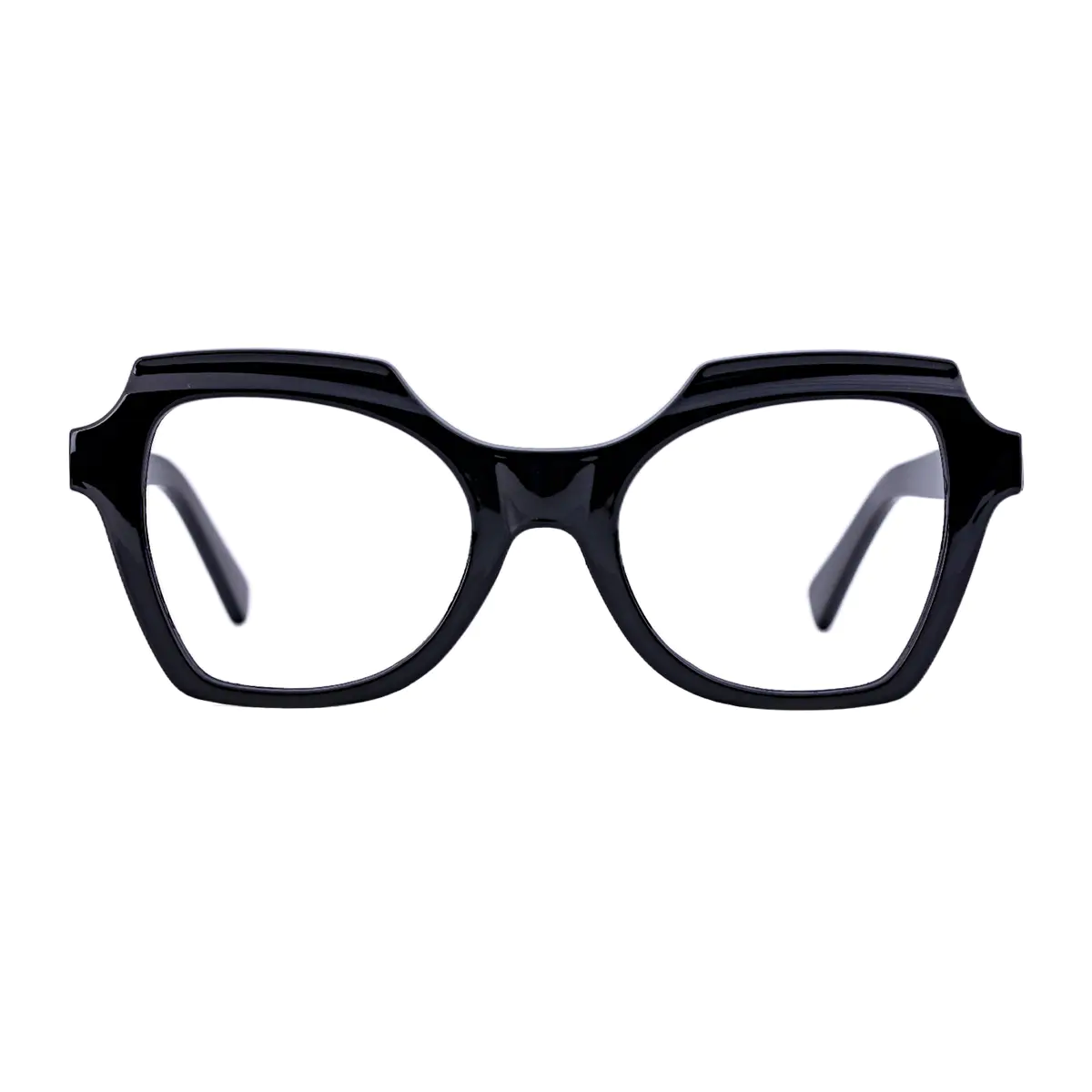 Square Black Eyeglasses
