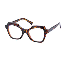 Square Tortoiseshell Eyeglasses