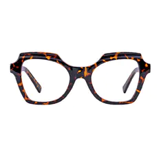 Square Tortoiseshell Eyeglasses